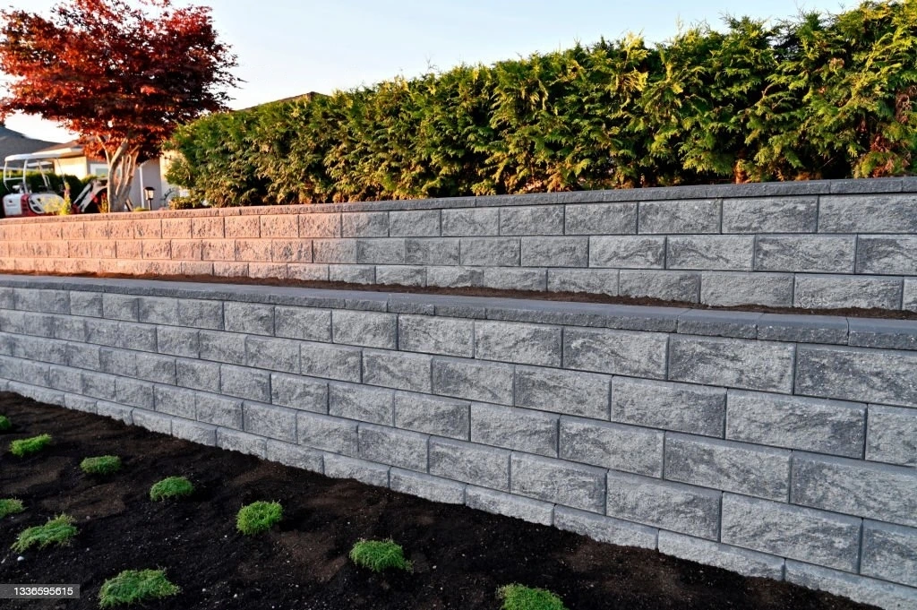 block retaining wall