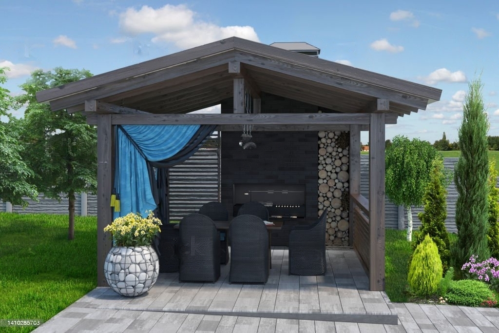 Pergola curtains