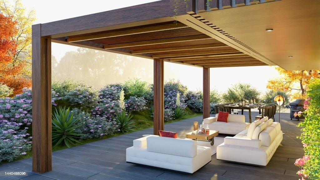 modern pergola