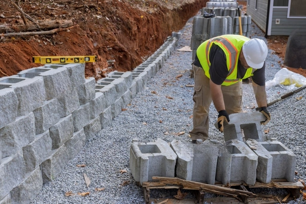 retaining wall contractors