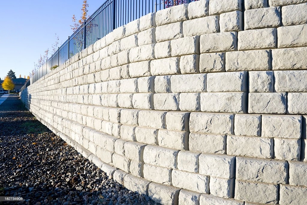 block retaining wall