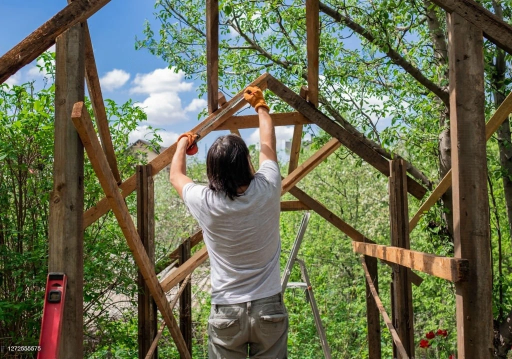 Building a pergola