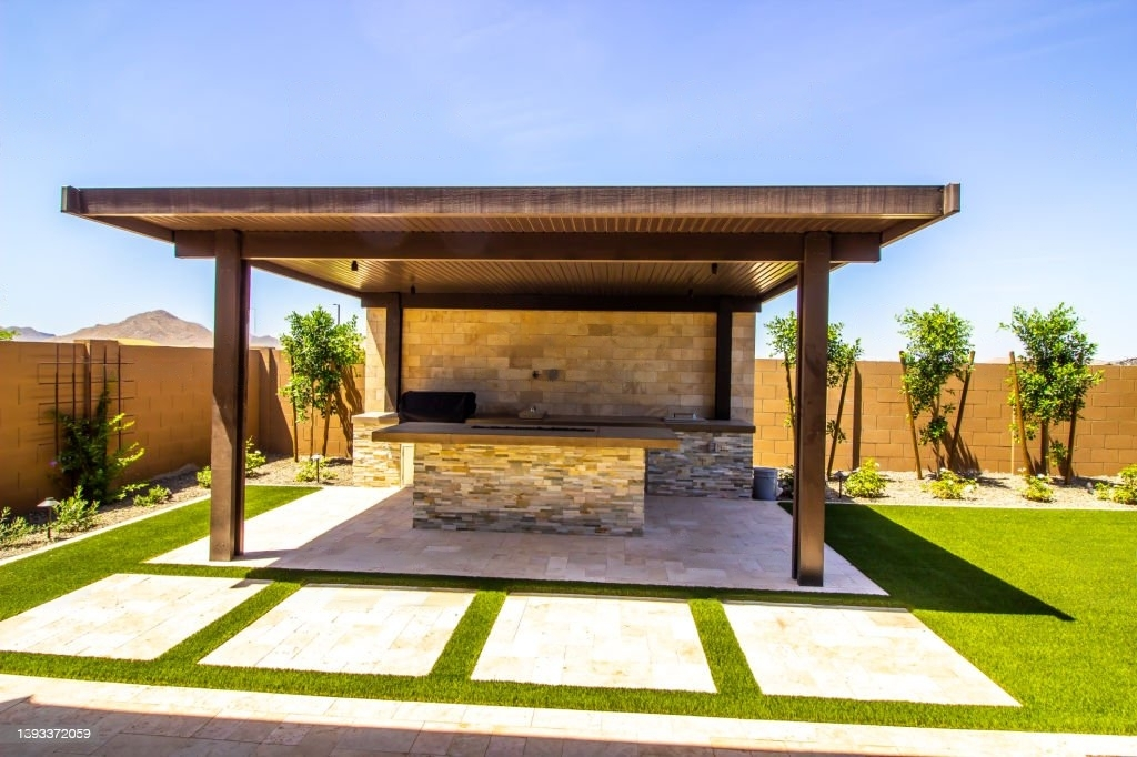 outdoor pergola